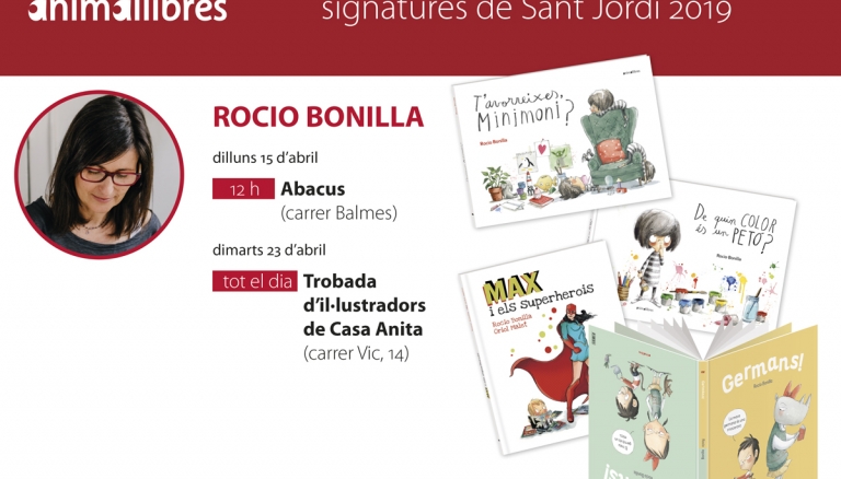 Vols un àlbum il·lustrat signat per Rocio Bonilla?