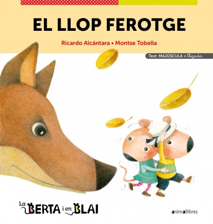 El llop ferotge (majúscules + lligada)