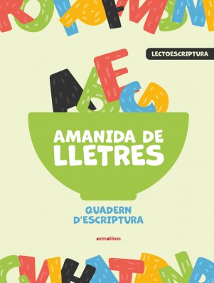 Amanida de lletres. Quadern d'escriptura