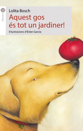 Aquest gos és tot un jardiner!