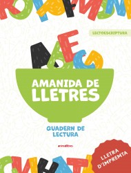 Amanida de lletres. Quadern de lectura (lletra impremta)