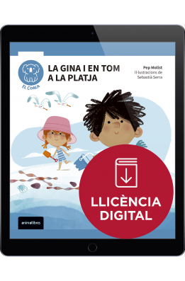 La Gina i el Tom a la platja