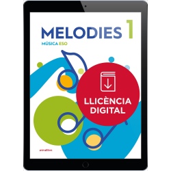 Melodies 1. Música ESO (nivell I) (llicència digital)