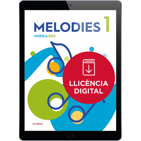 Melodies 1. Música ESO (nivell I) (llicència digital)