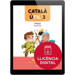 Català ÚTIL 3. Llengua catalana i literatura 3r EP (llicència digital)