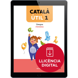 Català ÚTIL 1. Llengua catalana i literatura 1r EP (llicència digital)
