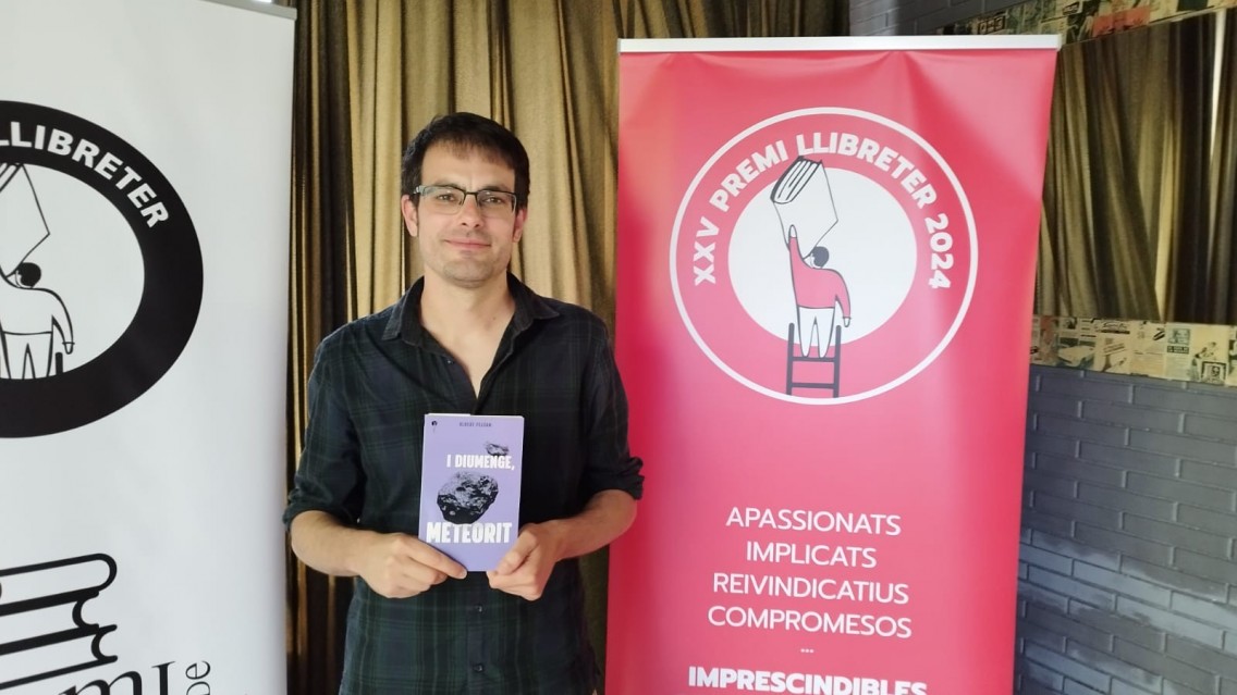 Albert Pijuan guanya el Premi Llibreter 2024 amb 'I diumenge, meteorit' 