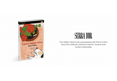 Tina Vallès i Mercè Galí, guanyadores del Premi Crítica Serra d’Or 2026 de Literatura Infantil i Juvenil