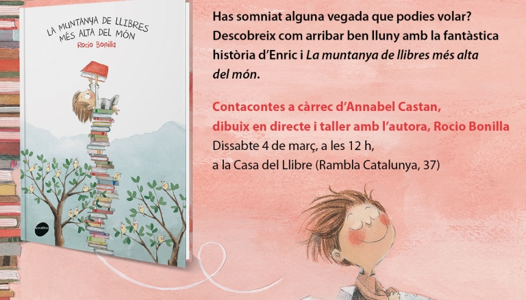 La muntanya de llibres més alta del món,  disponible ja a les llibreries