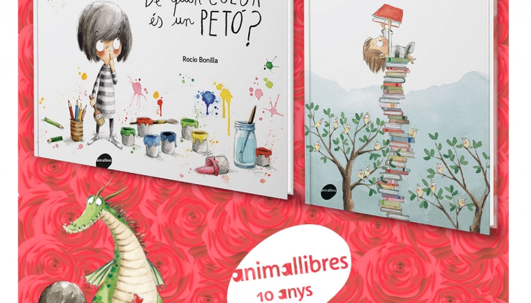 "De quin color és un petó?", de Rocio Bonilla, segon llibre infantil més venut al Sant Jordi