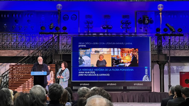 Anna Vilar, Jordi Vila Delcròs i La veritable història de la Flora Pomerània guanyen el Premi Crítica Serra d'Or